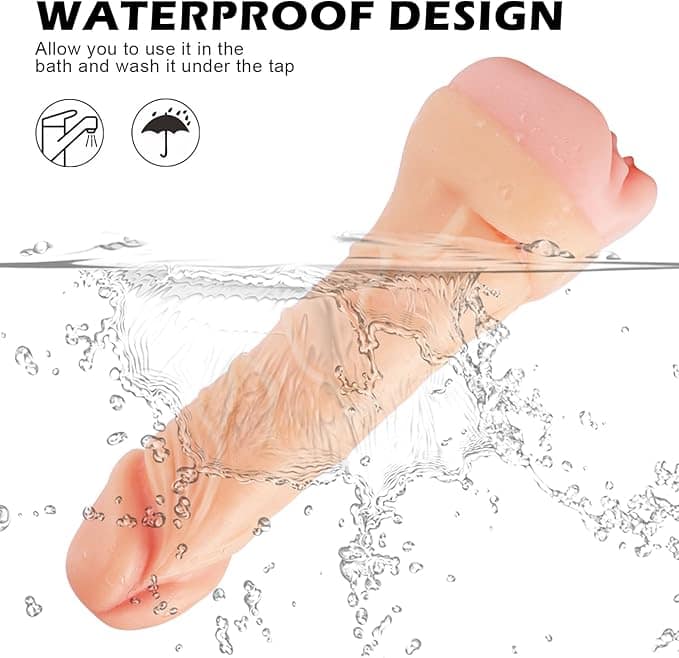 2-in-1 Realistic Dildo – 21.5 cm Penis Extender — image 8