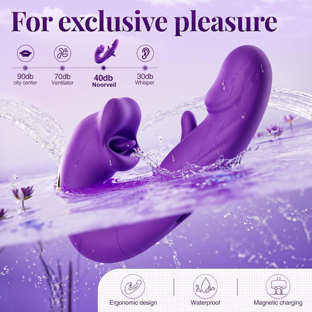 3 in 1 Flapping Licking Sucking Vibrator – Wearable Clitoral Toy — image 5