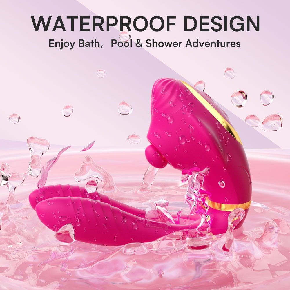 App-Controlled Couples Vibrator – U-Shaped Tapping Dual Stimulation — image 7