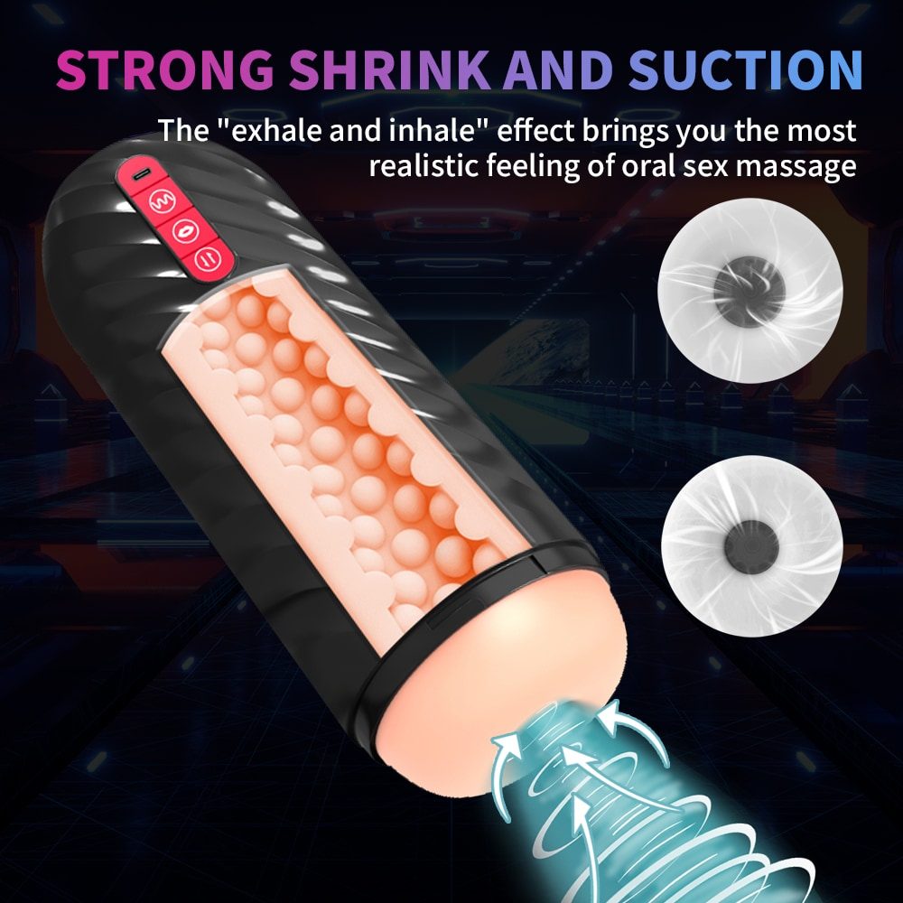 Automatic Male Masturbator – Thrusting, Suction & Vibration Cup — image 4