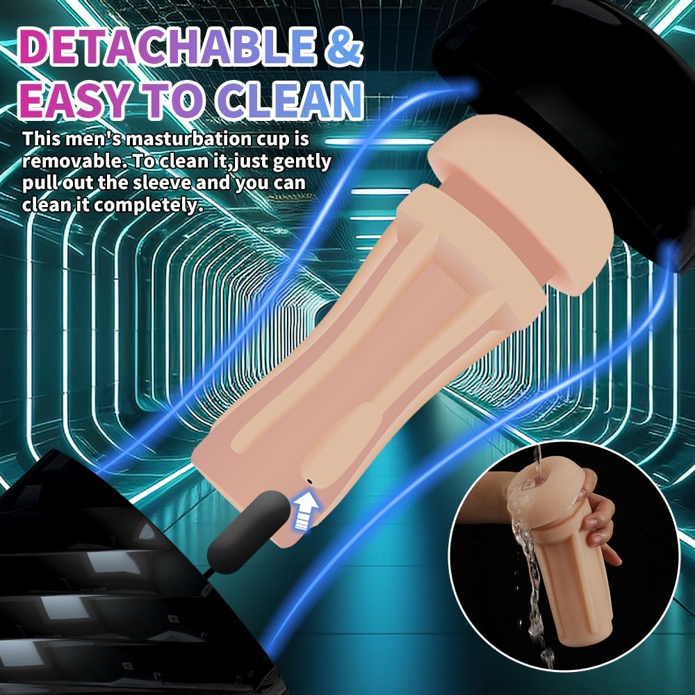 Automatic Male Masturbator – Thrusting, Suction & Vibration Cup — image 5