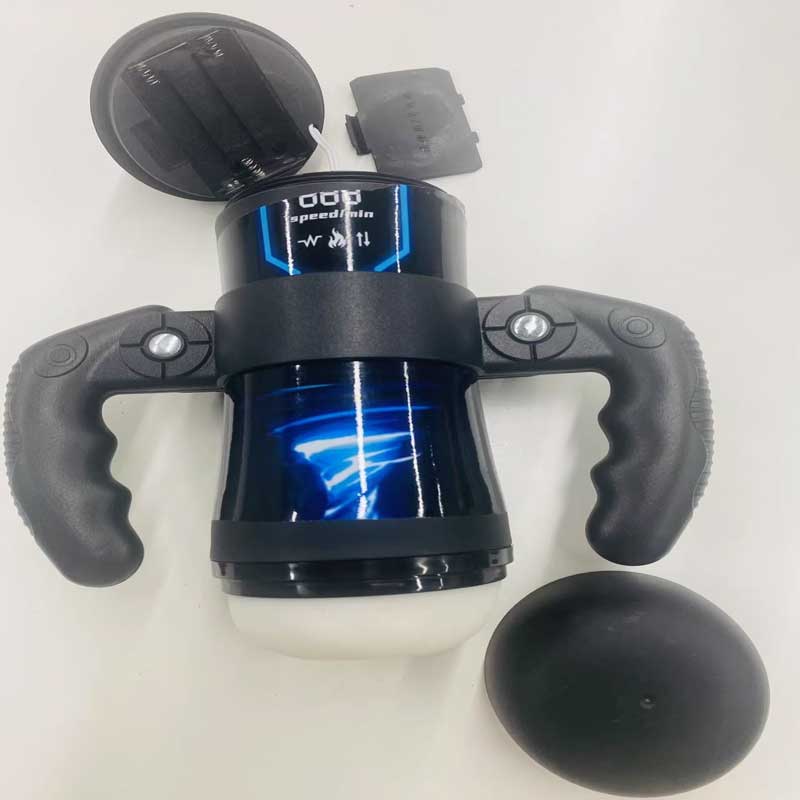 Automatic Masturbator Cup – Sleeve & Twin Grips — image 3