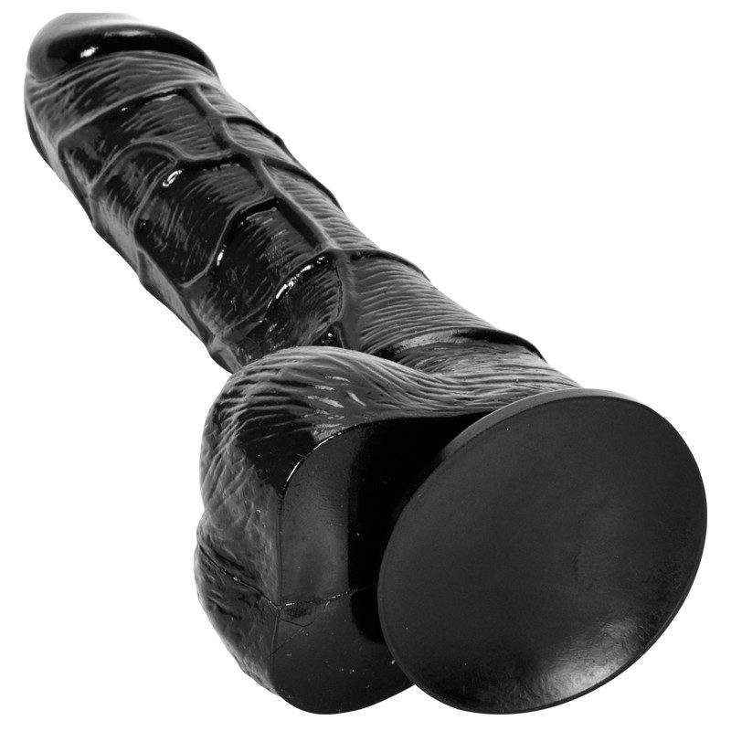 Black Realistic Dildo – 16 cm Bendable with Suction Base — image 7