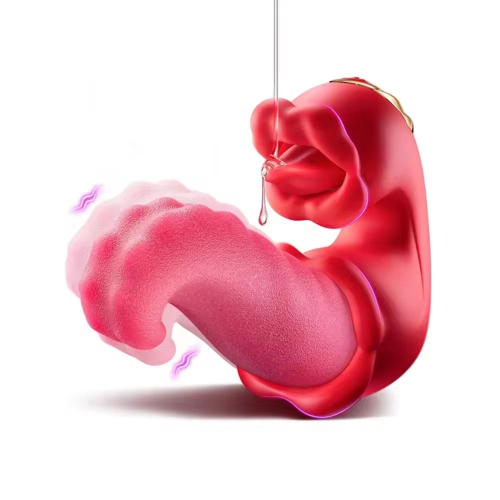 Double-Tongue Licking Vibrator – 3 in 1 Clit, G-Spot & Nipple — image 3