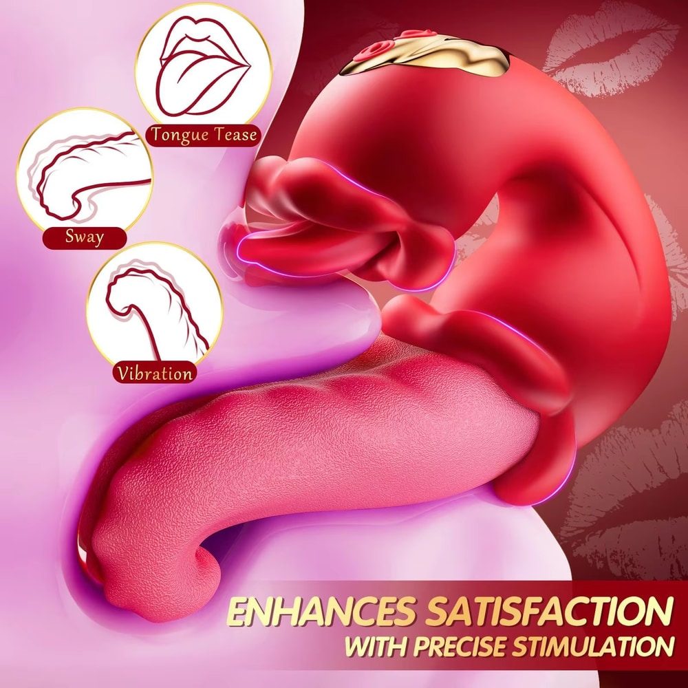 Double-Tongue Licking Vibrator – 3 in 1 Clit, G-Spot & Nipple — image 10