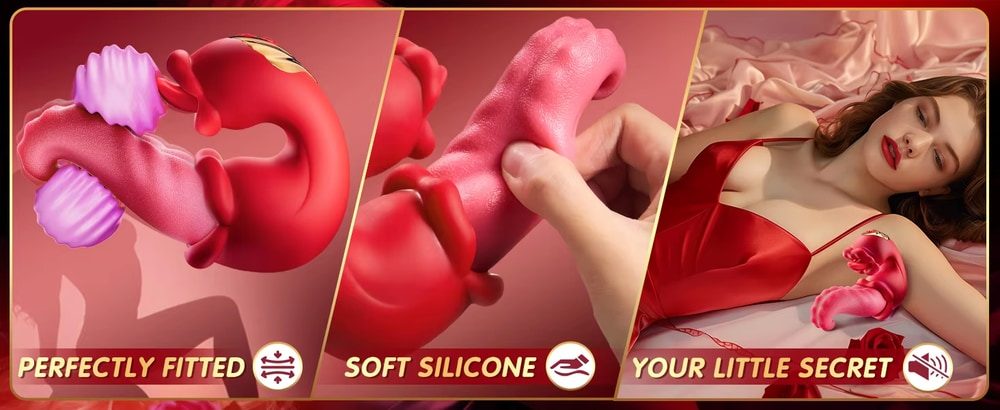 Double-Tongue Licking Vibrator – 3 in 1 Clit, G-Spot & Nipple — image 13