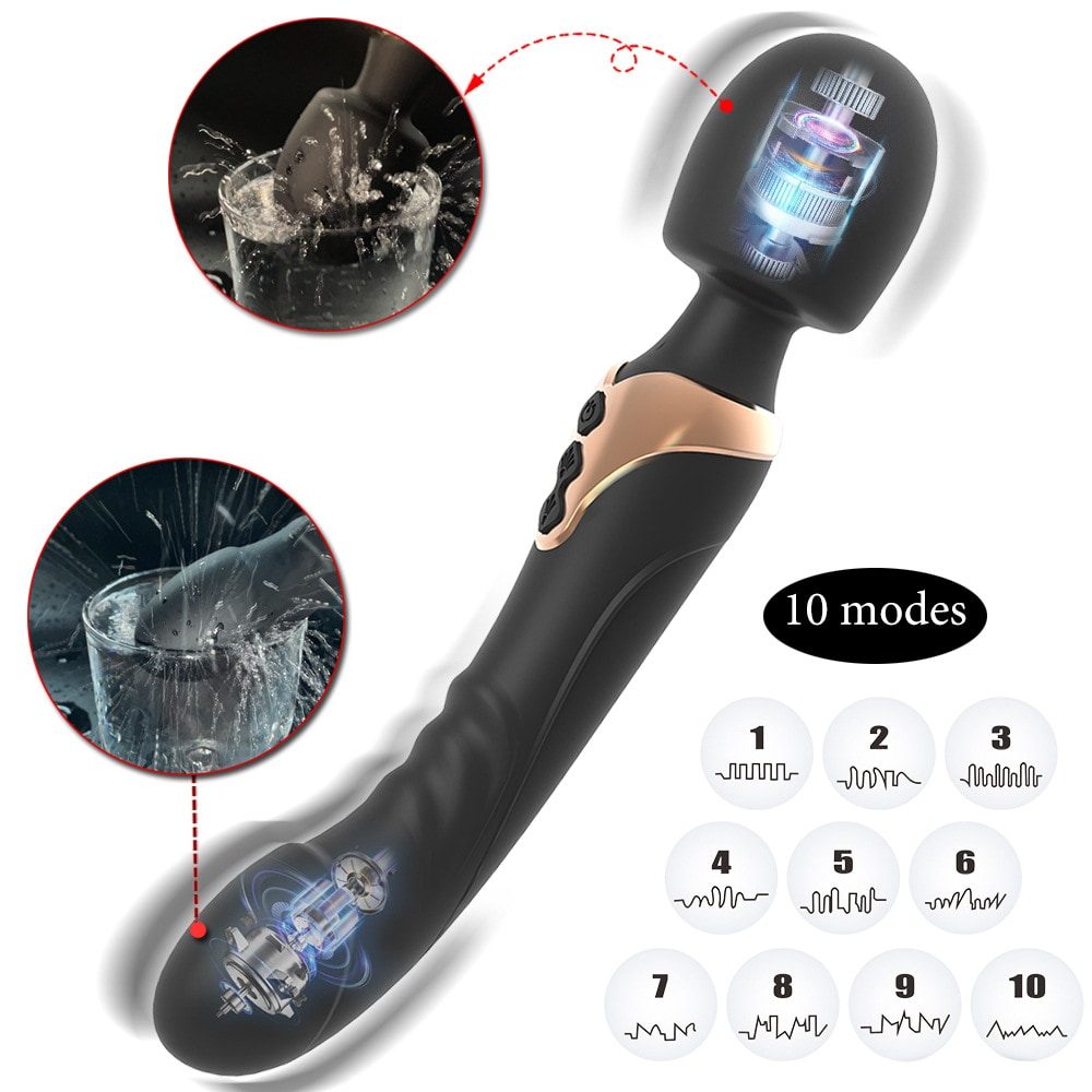 Dual-Head Wand Vibrator – 2-in-1 G-Spot Wand — image 8