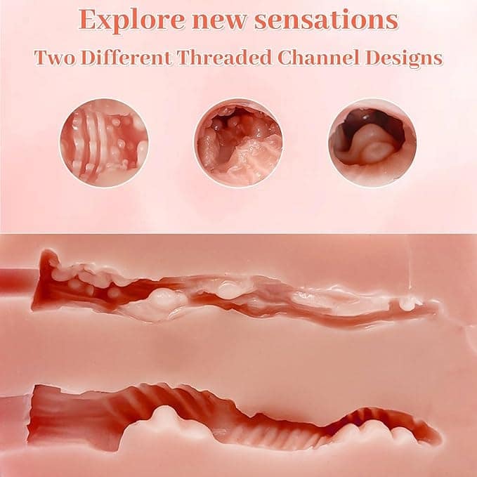 Dual Hole Butt Masturbator – Portable Dual Channel Hip — image 10