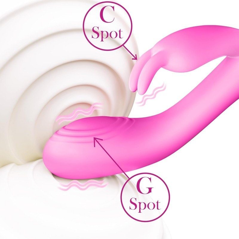 G-Spot Rabbit Vibrator – 18.6 cm Bendable — image 2