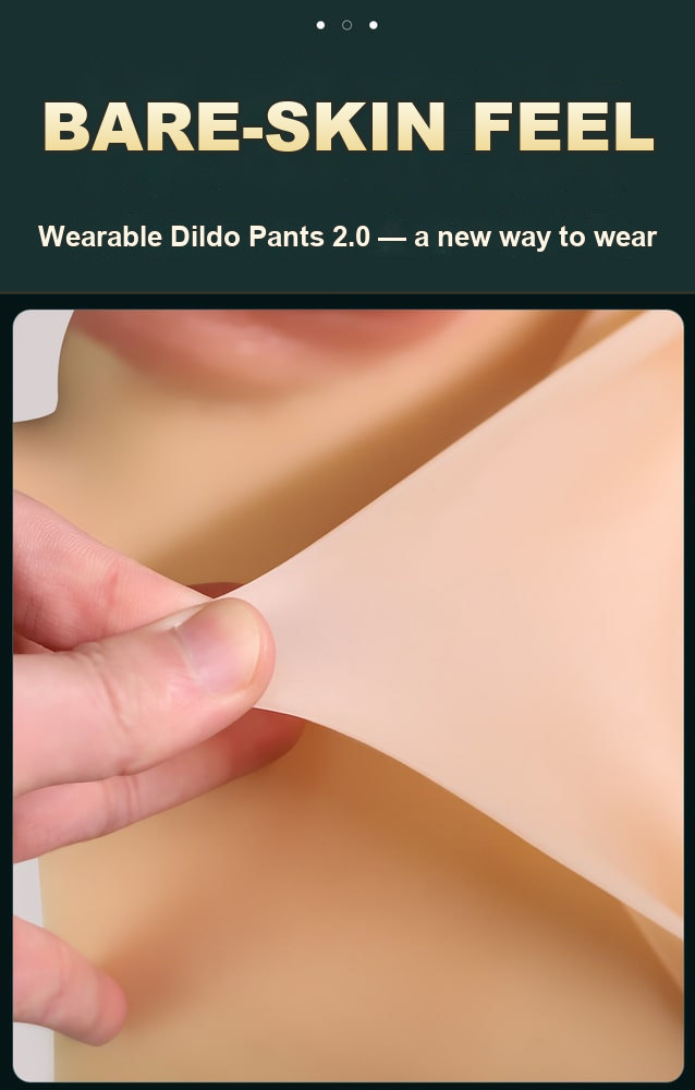 Hollow Wearable Dildo Pants – 14 cm Stretch — image 2