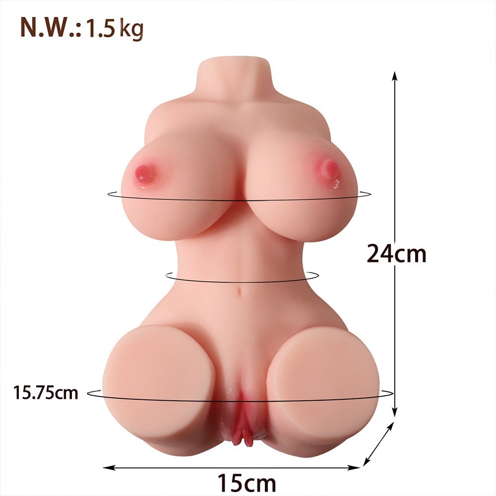 Honey Hole Torso Doll – 24 cm, Bendable Shape — image 4