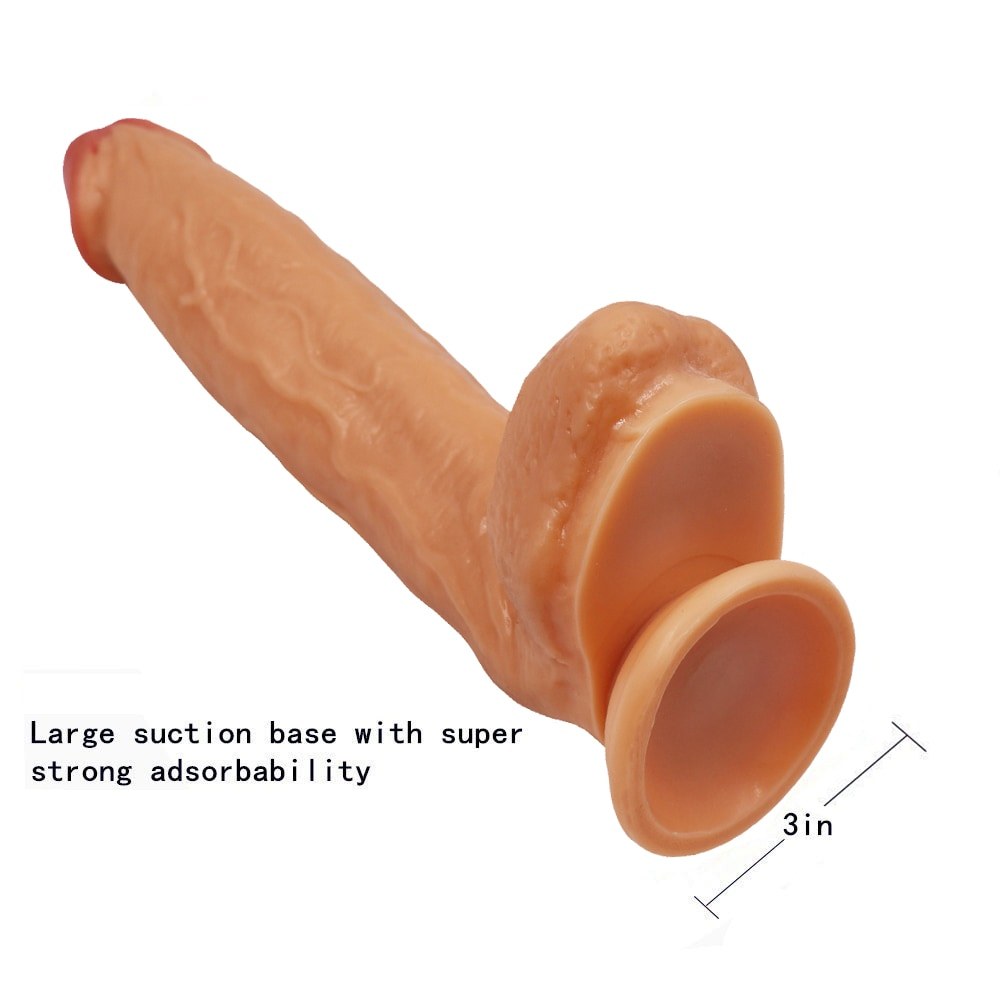 Huge Realistic Dildo – 30 cm XL, 18 cm Girth — image 3