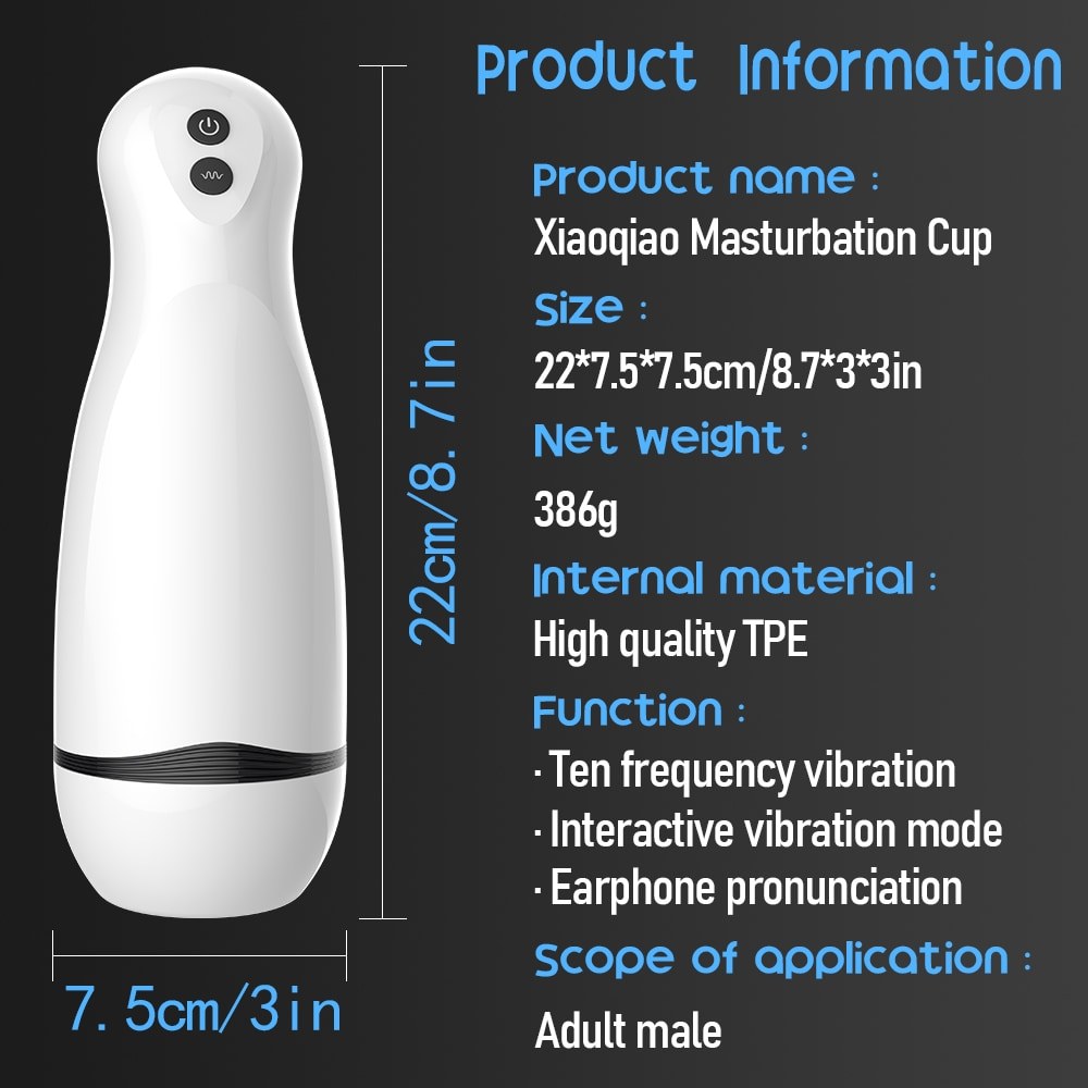 Interactive Masturbation Cup – 22 cm, 10 Modes — image 7