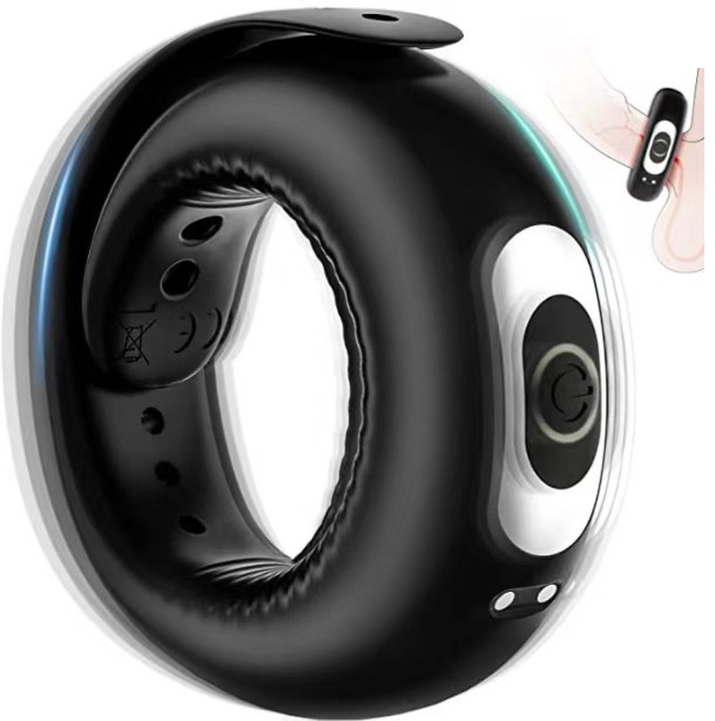 Magnetic Vibrating Cock Ring – 45 mm, 10 Modes