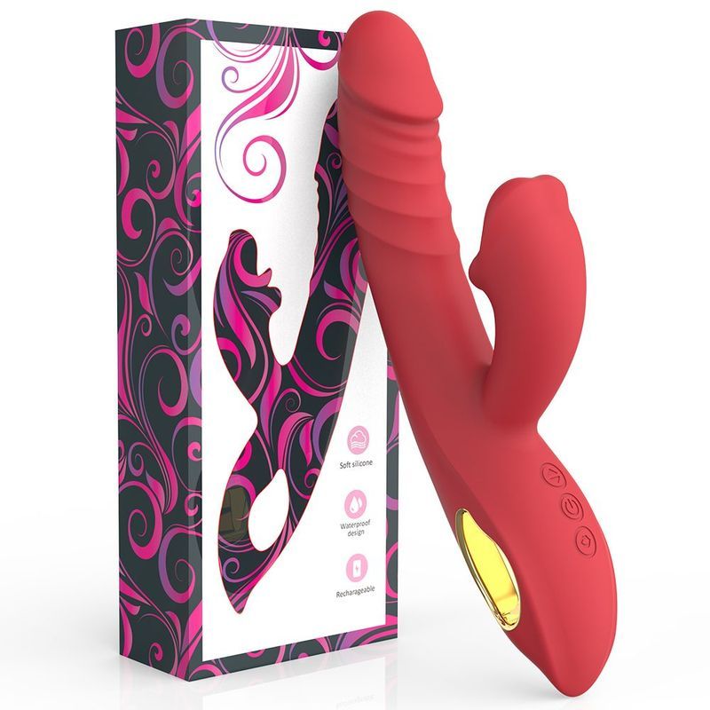 Red Lips Rabbit Vibrator — image 2