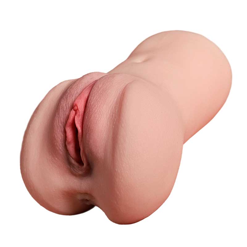 Realistic Compact Onahole – 18cm Flesh-Tone Male Masturbator — image 2