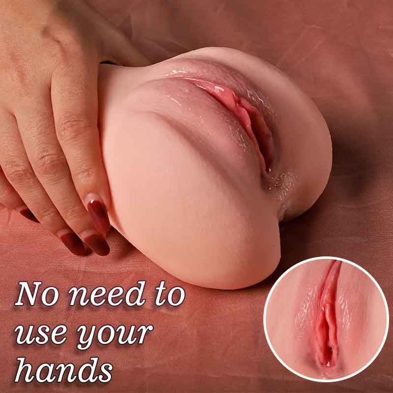 Realistic Compact Onahole – 18cm Flesh-Tone Male Masturbator — image 6