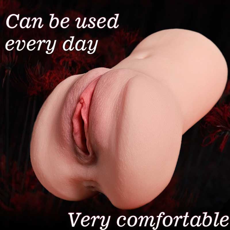 Realistic Compact Onahole – 18cm Flesh-Tone Male Masturbator — image 8