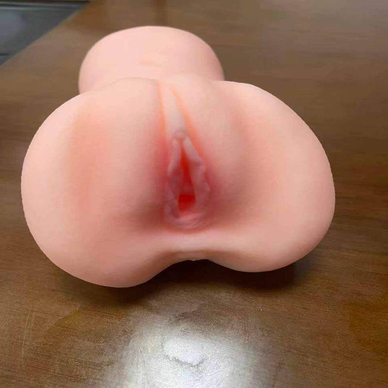 Realistic Compact Onahole – 18cm Flesh-Tone Male Masturbator — image 11