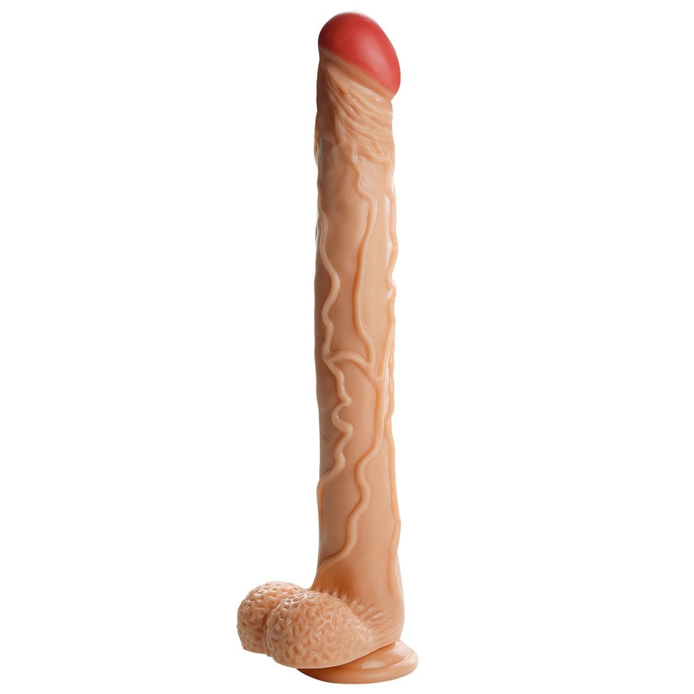Realistic Dildo – 41 cm Soft TPE