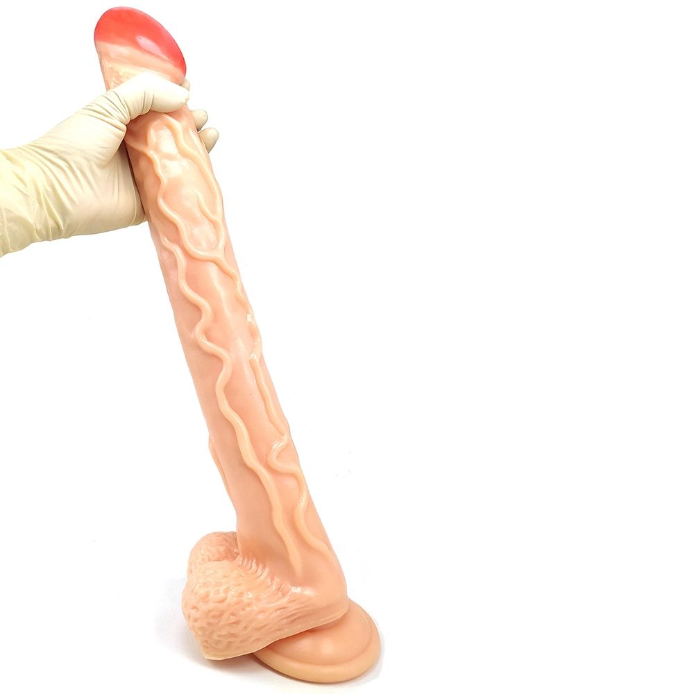 Realistic Dildo – 41 cm Soft TPE — image 9