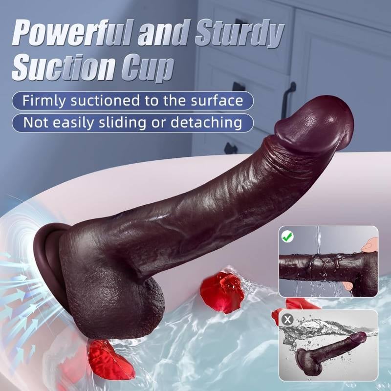 Heating Thrusting Dildo – 18 cm, 10+10 Modes — image 11
