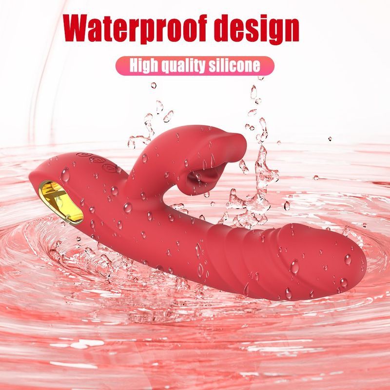 Red Lips Rabbit Vibrator — image 6