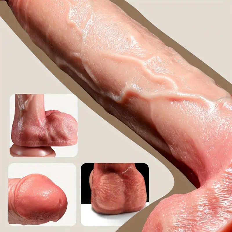 Remote Control Realistic Dildo – Vibrating Suction Cup, 29 cm — image 8
