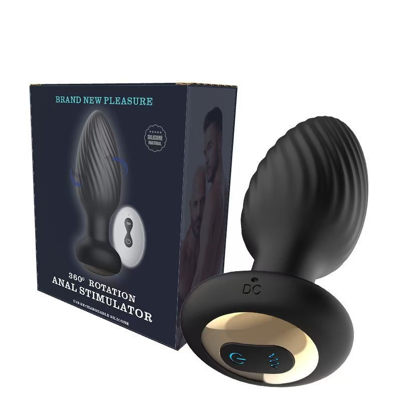 360° Rotating Remote Control Anal Plug – 97 mm