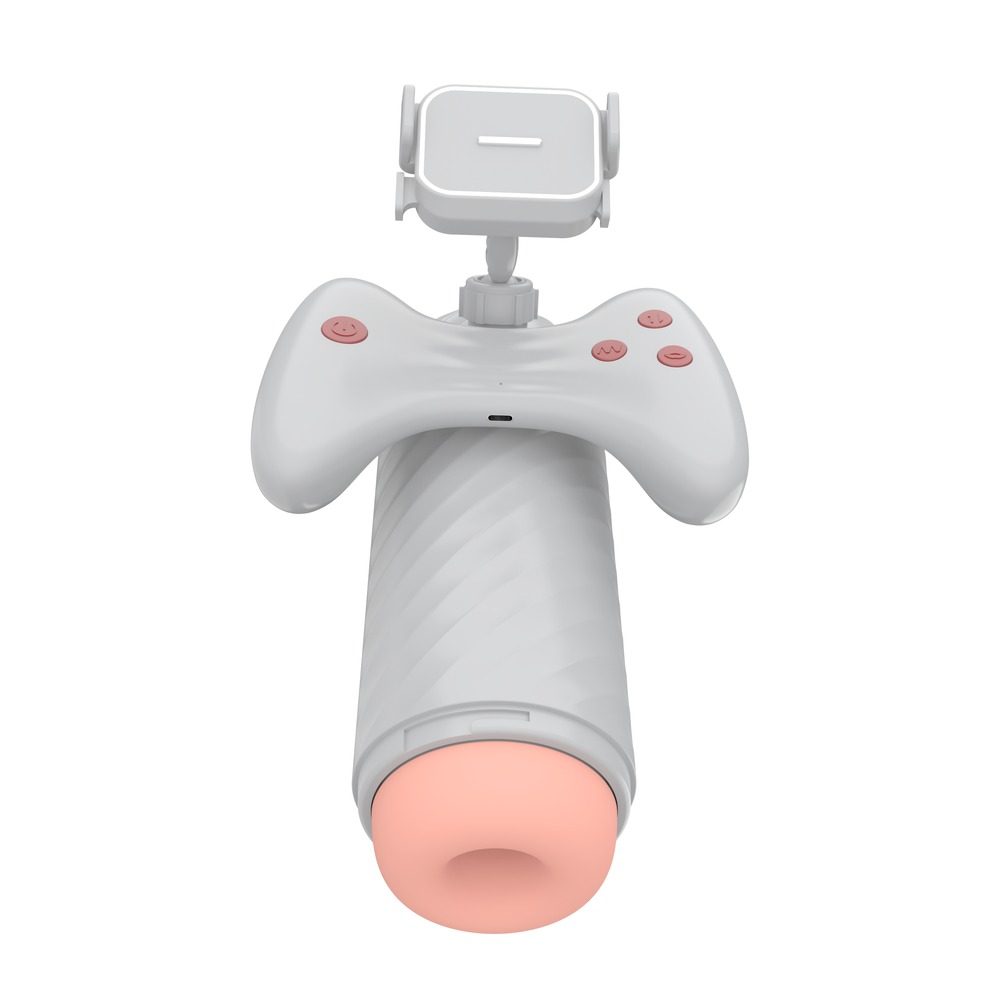 Thrusting Suction Masturbator – 3 in 1 Male Masturbator Cup