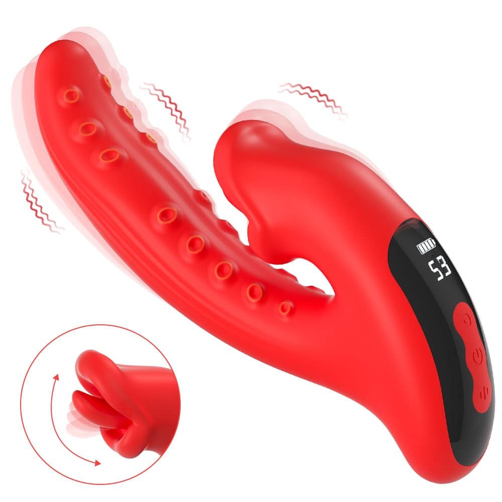 Tongue-Licking Vibrator – 10 Modes, Dual Tip — image 8