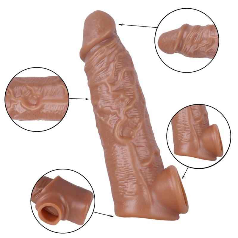 Veined Penis Extension Sleeve – 16 cm, 65 g — image 8