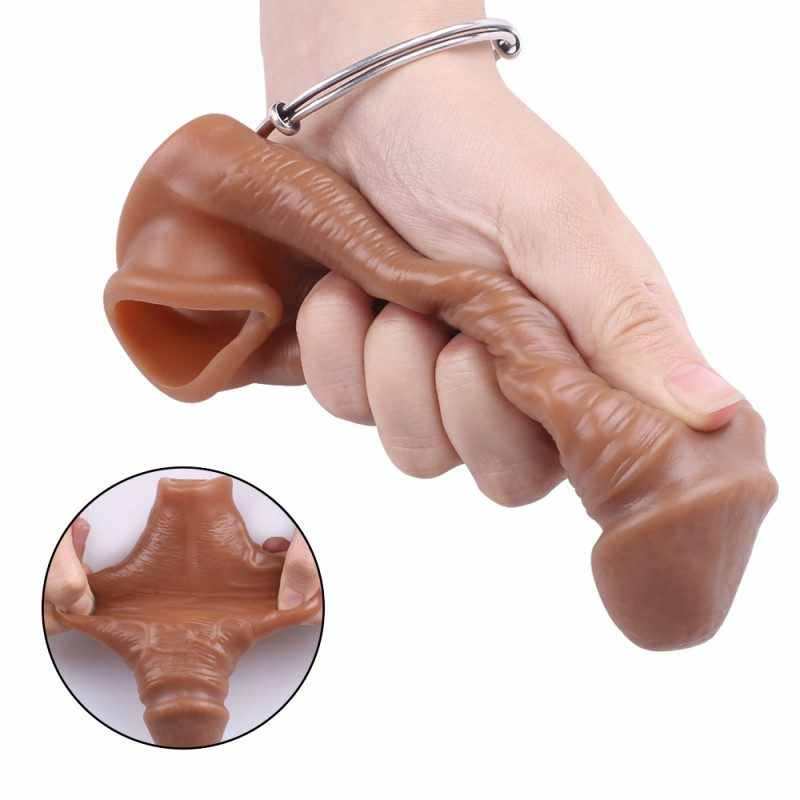 Veined Penis Extension Sleeve – 16 cm, 65 g — image 9