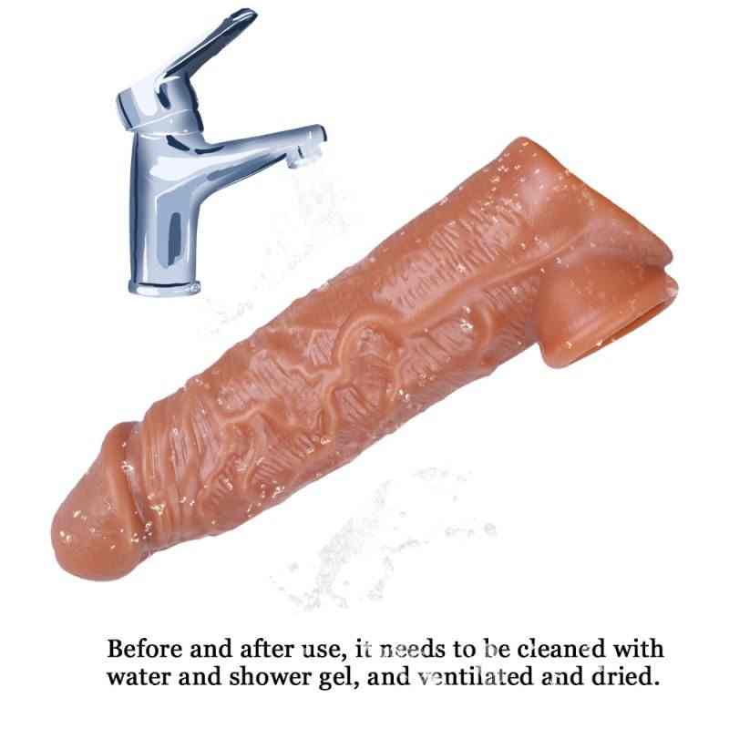 Veined Penis Extension Sleeve – 16 cm, 65 g — image 11