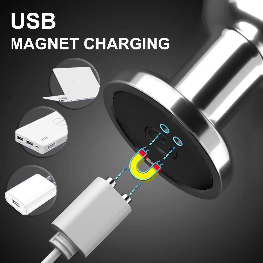 Vibrating Metal Anal Plug – Remote Control — image 4