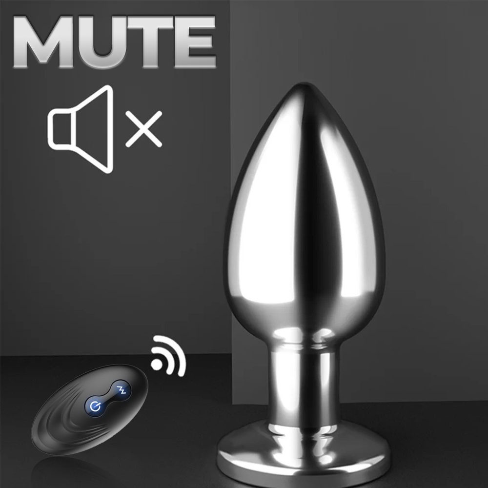 Vibrating Metal Anal Plug – Remote Control — image 7