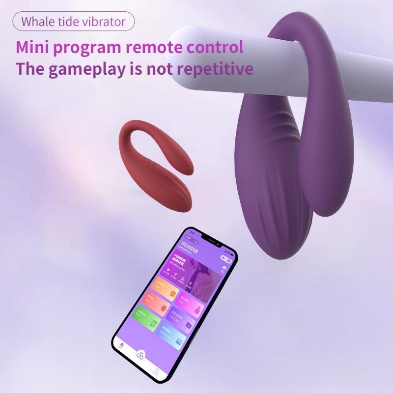 U-Shaped Couples Vibrator – Wearable Silicone, App Control — image 2