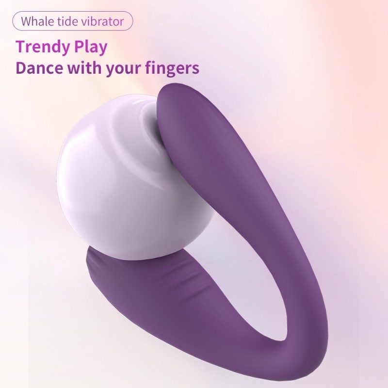 U-Shaped Couples Vibrator – Wearable Silicone, App Control — image 8