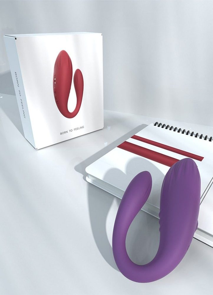 U-Shaped Couples Vibrator – Wearable Silicone, App Control — image 11